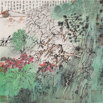 阙题诗意图